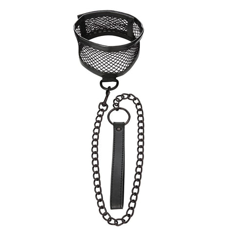 S&M Fishnet Collar & Leash by Sex & Mischief - Image 3