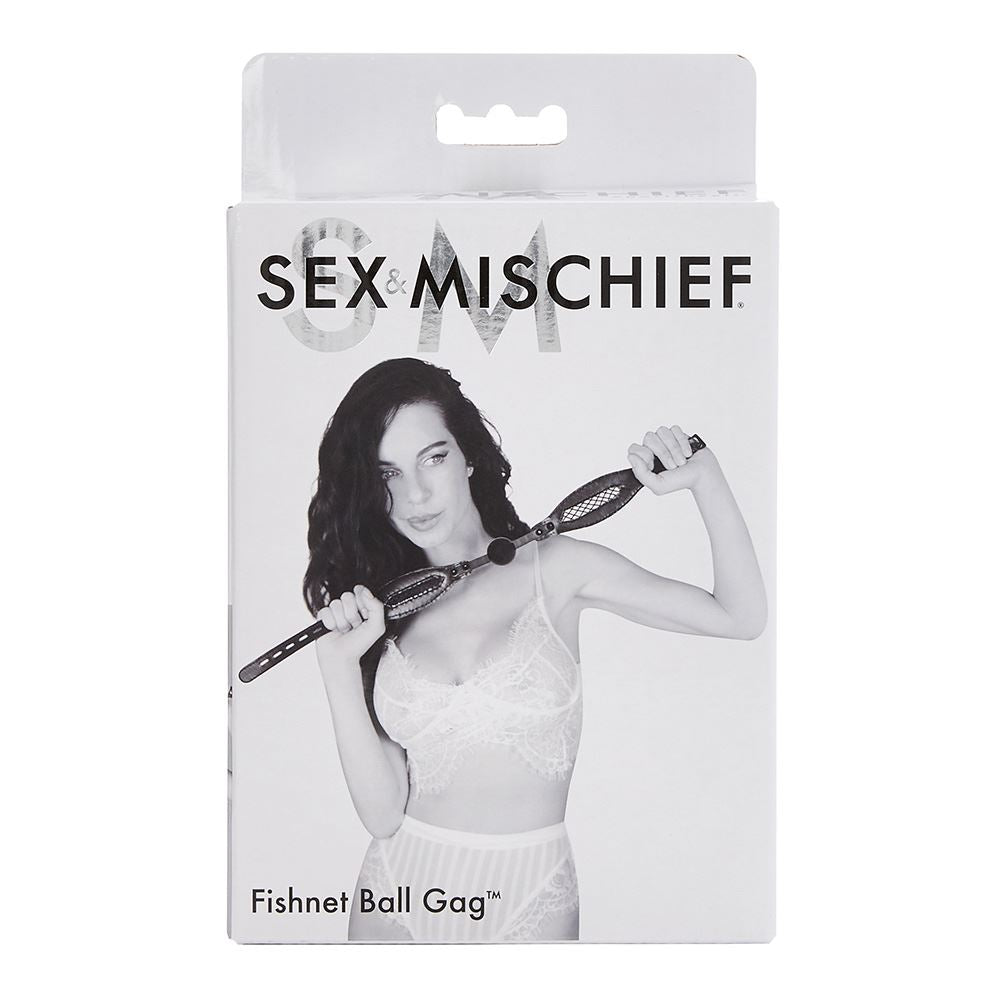 S&M Fishnet Ball Gag by Sex & Mischief