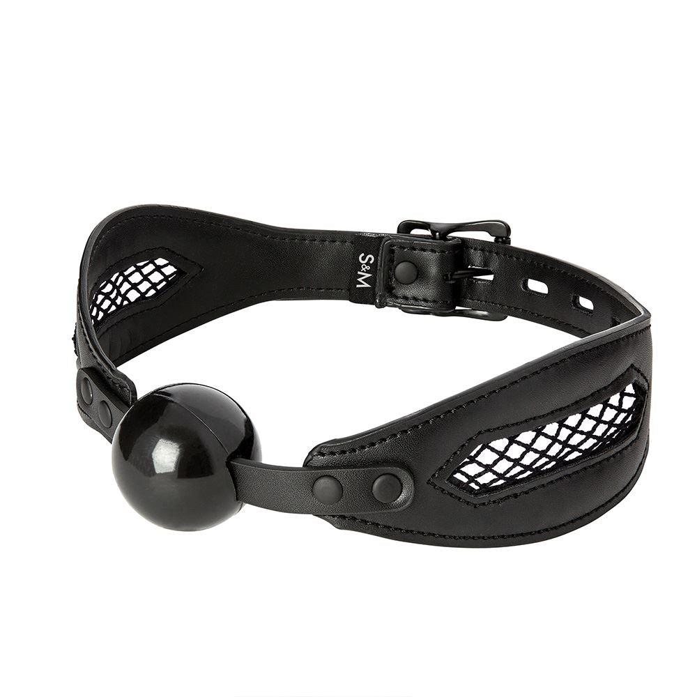 S&M Fishnet Ball Gag by Sex & Mischief - Image 3