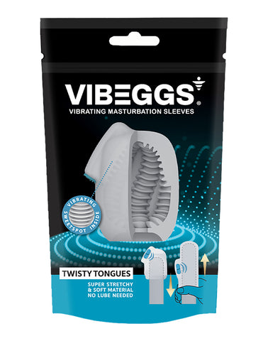 VIBEGGS - Twisty Tongues - Vibrating Masturbation Sleeve - Image 2