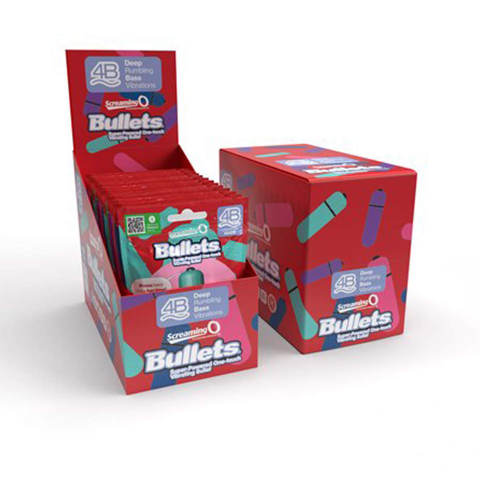 Screaming O 4B Bullet in POP box - Assorted