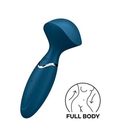 Satisfyer Mini Wand-er - Blue - Image 2