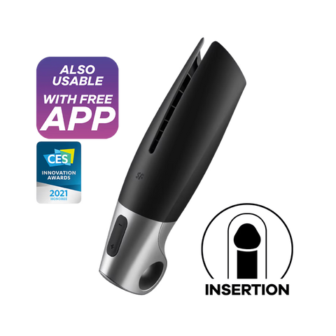 Satisfyer Power Masturbator - Black - Image 4