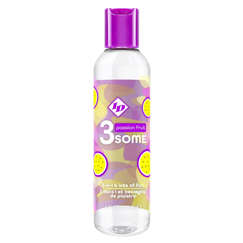 ID 3some 4 fl oz Passion Fruit Bottle by ID Lubricant