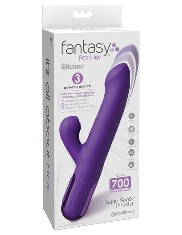 Pipedream - Fantasy For Her - Super SoniX Thruster - Purple