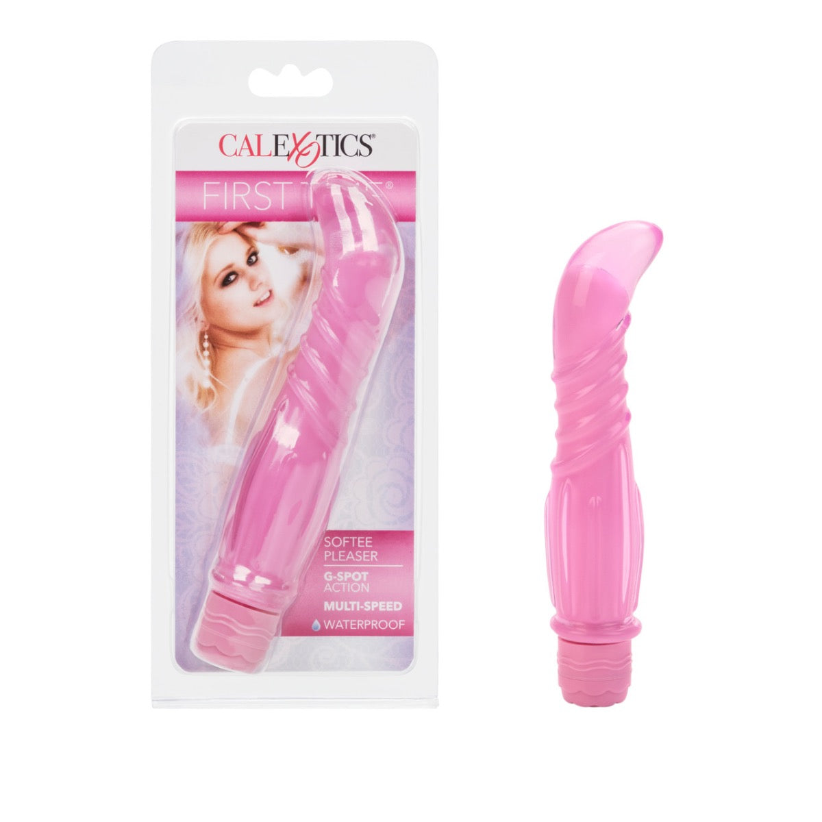First Time Softee Pleaser - Pink by California Exotics - Image 4