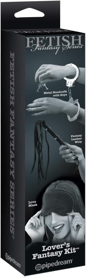 Pipedream - Fetish Fantasy Series Limited Edition - Edition Lover's Fantasy Kit - Black/Silver