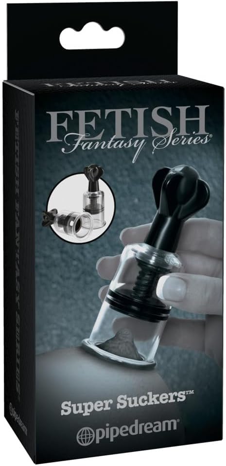 Pipedream - Fetish Fantasy Series Limited Edition - Super Suckers - Black/Clear