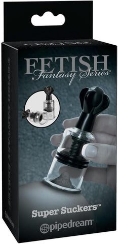 Pipedream - Fetish Fantasy Series Limited Edition - Super Suckers - Black/Clear