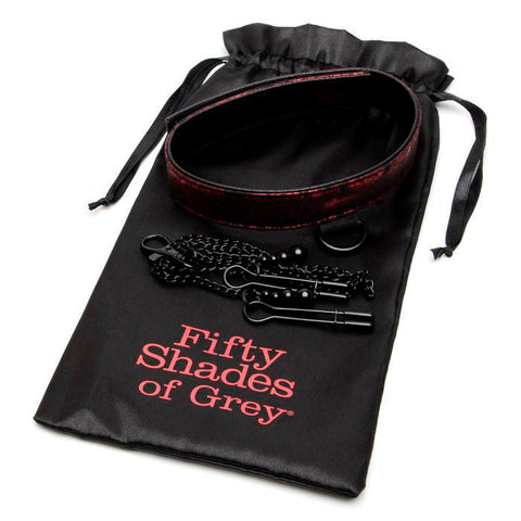 Fifty Shades of Grey Sweet Anticipation Collar Nipple Clamps - Image 4