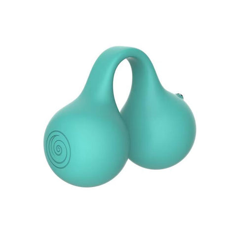 SVibe Snail TWINN Finger Vibrator - Teal (Tiffany) - APP by Snail Vibe - Image 4