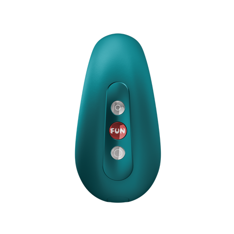 Fun Factory - Cherie - Double Air Pulse Vibrator - Bottle Green - Rechargeable Battery - Image 3