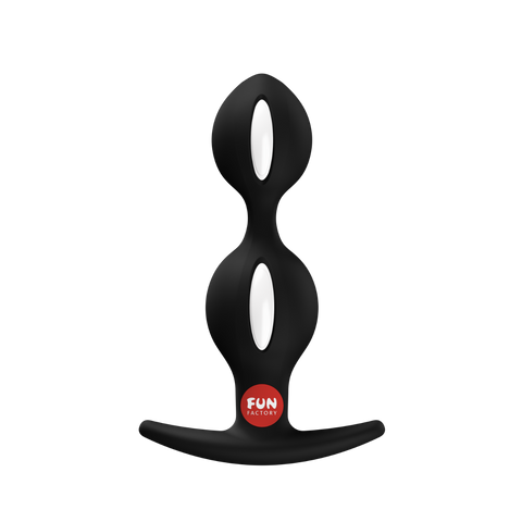 Fun Factory - B Balls Duo - Anal Plug - Black - Image 2
