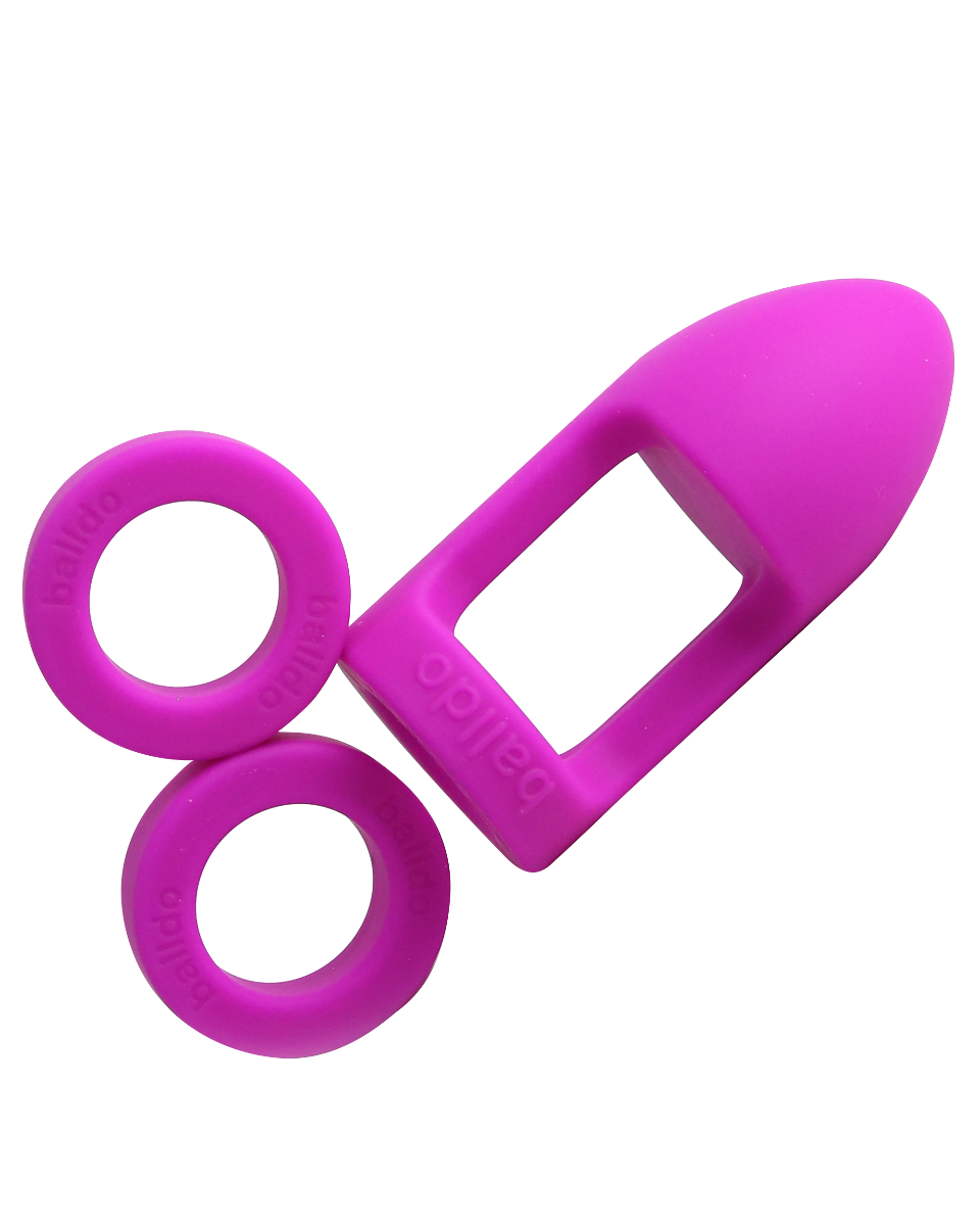 Balldo Set - Non-Vibrating - Purple - Image 3
