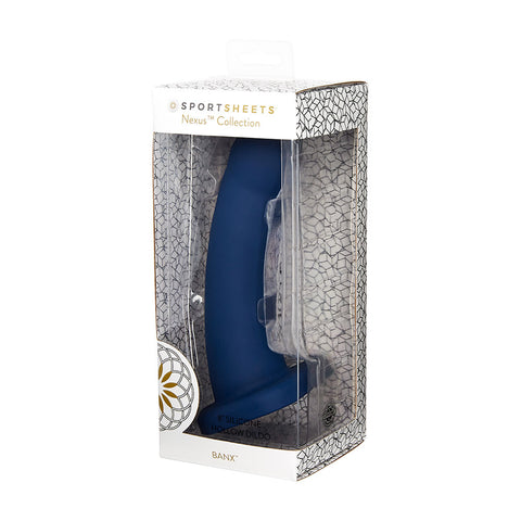 Sportsheets Merge Collection - Banx - 8" Hollow Silicone Dildo - Image 2