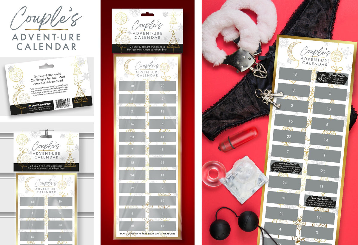 The Couple's Advent-ure Scratch Calendar by CC Games