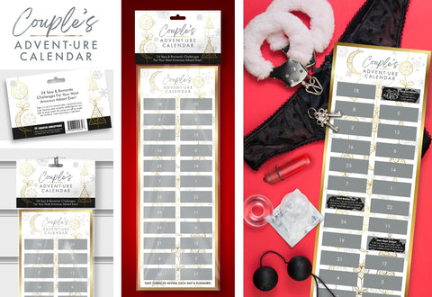 The Couple's Advent-ure Scratch Calendar by CC Games