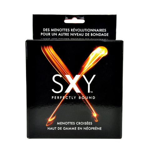 SXY Cuffs - Deluxe Neoprene Cross Cuffs - FRENCH by CC Games - Image 4