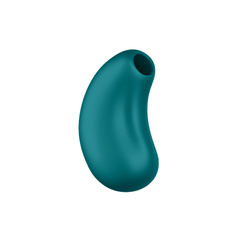 Fun Factory - Cherie - Double Air Pulse Vibrator - Bottle Green - Rechargeable Battery