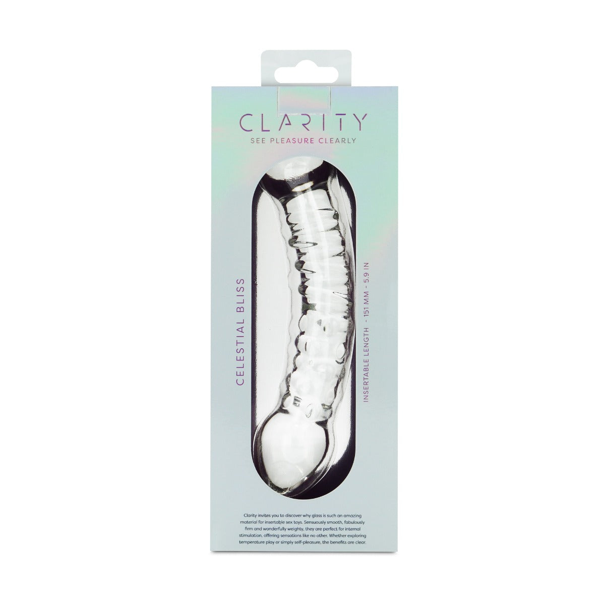 Clarity - Glass Dildo - Celestial Bliss - Image 4