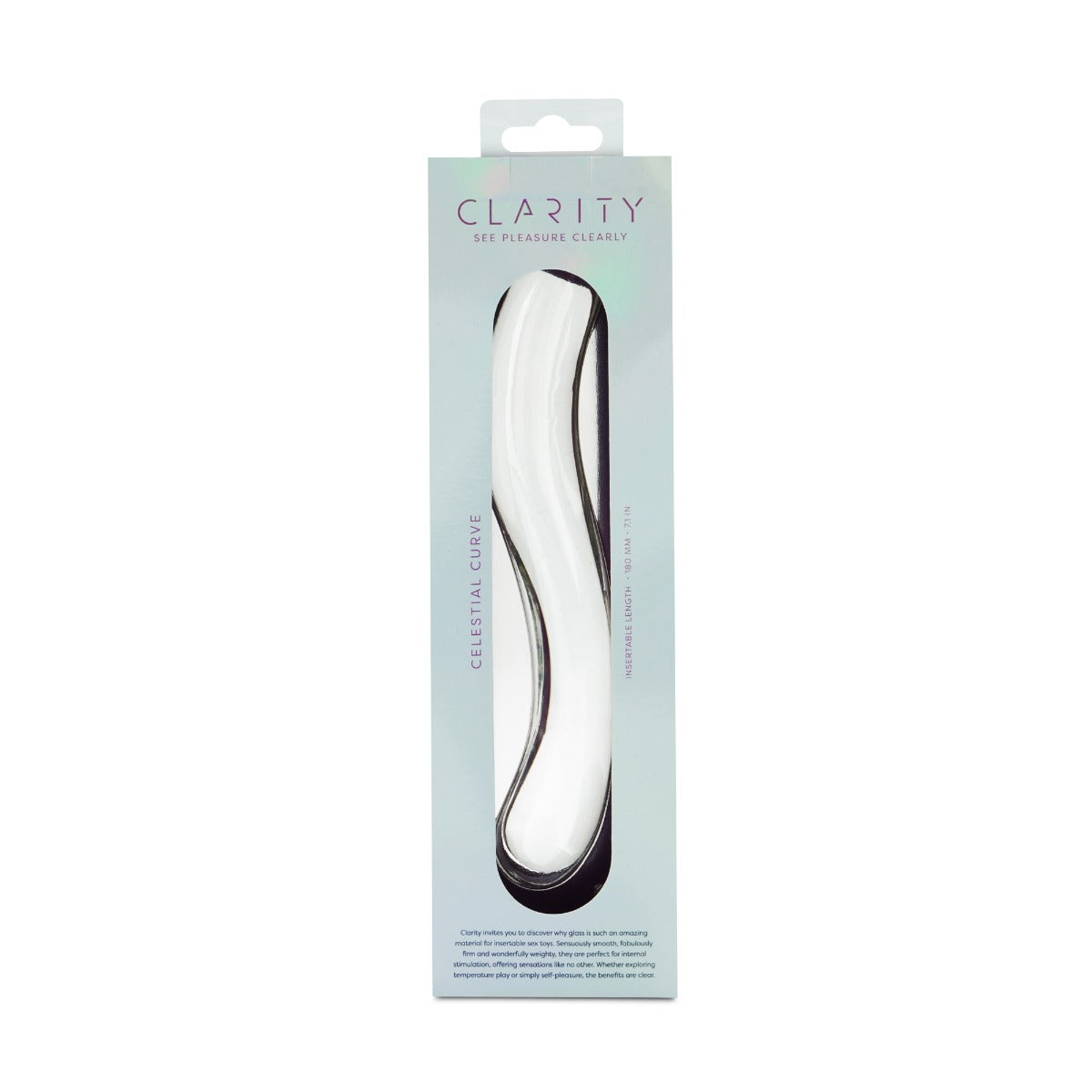 Clarity - Glass Dildo - Celestial Curve - Image 4