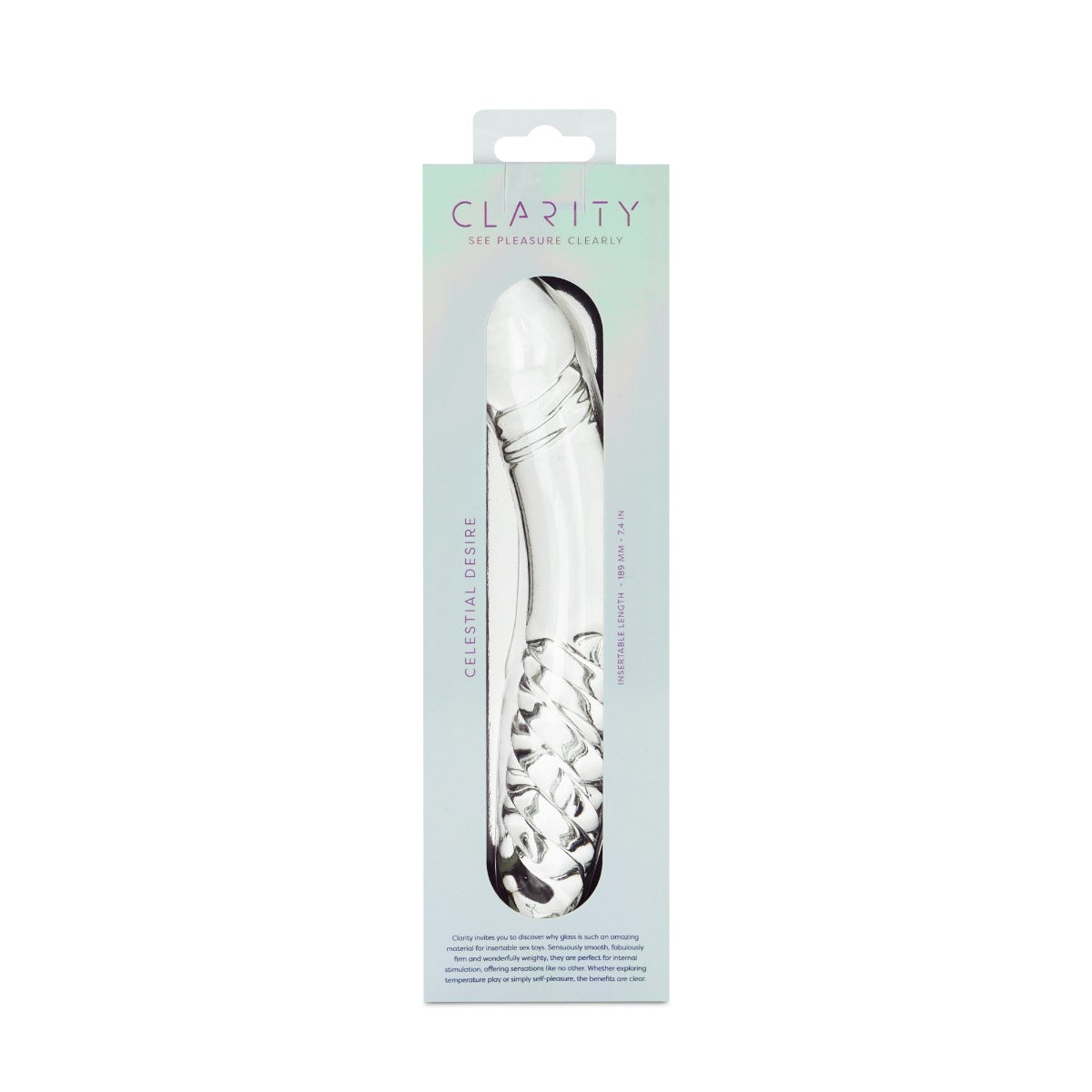 Clarity - Glass Dildo - Celestial Desire - Image 4
