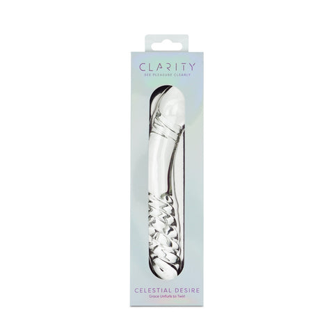 Clarity - Glass Dildo - Celestial Desire
