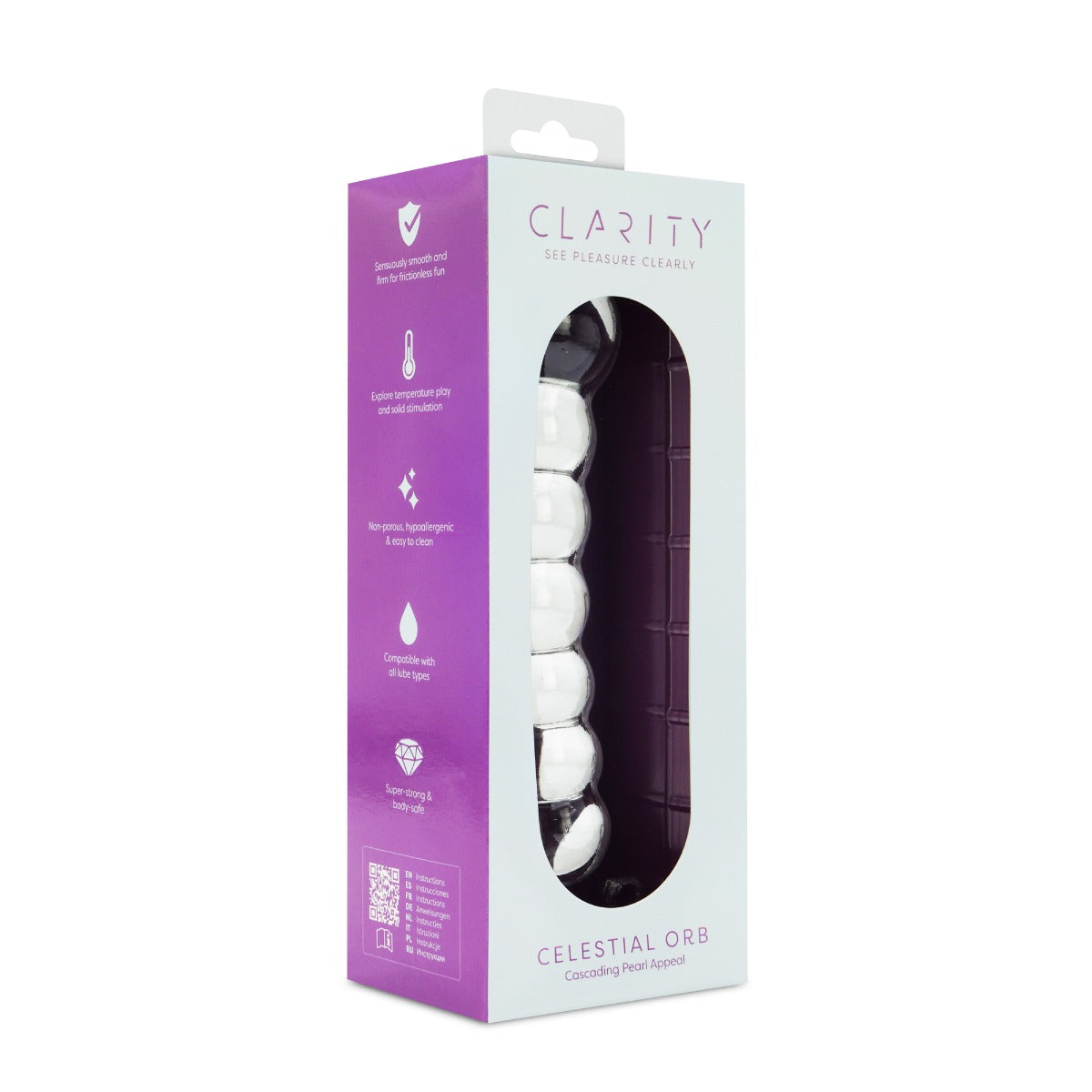 Clarity - Glass Dildo - Celestial Orb - Image 2