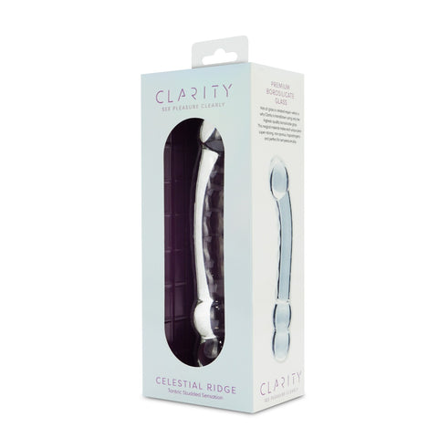 Clarity - Glass Dildo - Celestial Ridge - Image 3