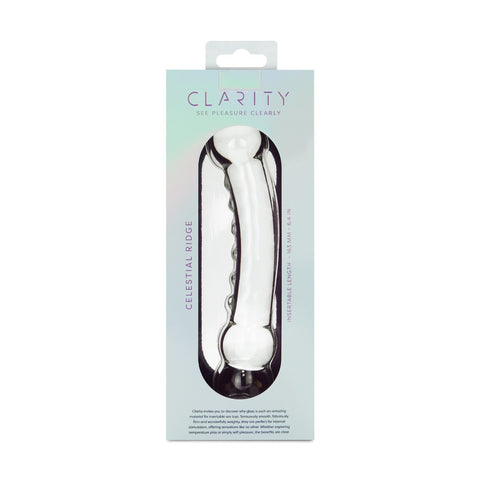 Clarity - Glass Dildo - Celestial Ridge - Image 4