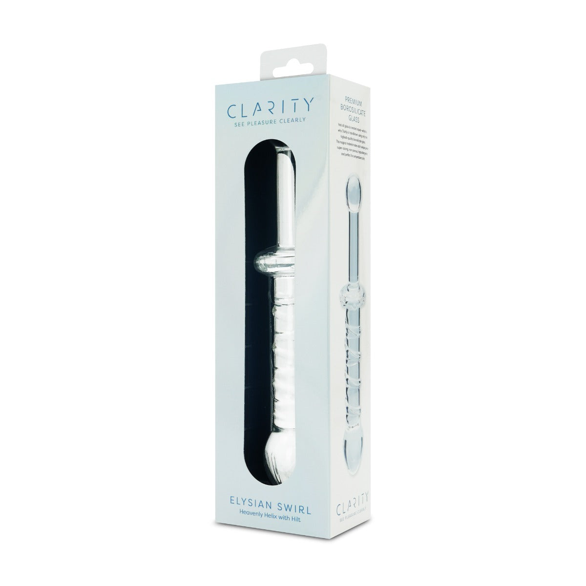 Clarity - Glass Dildo - Elysian Swirl - Image 3