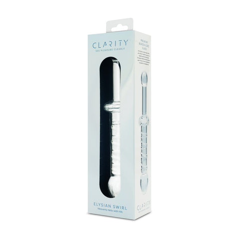 Clarity - Glass Dildo - Elysian Swirl - Image 3