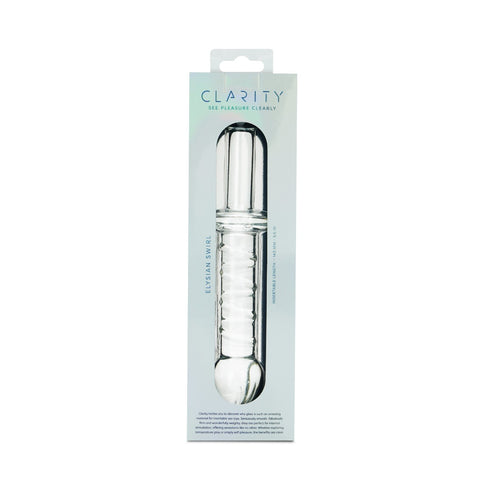 Clarity - Glass Dildo - Elysian Swirl - Image 4