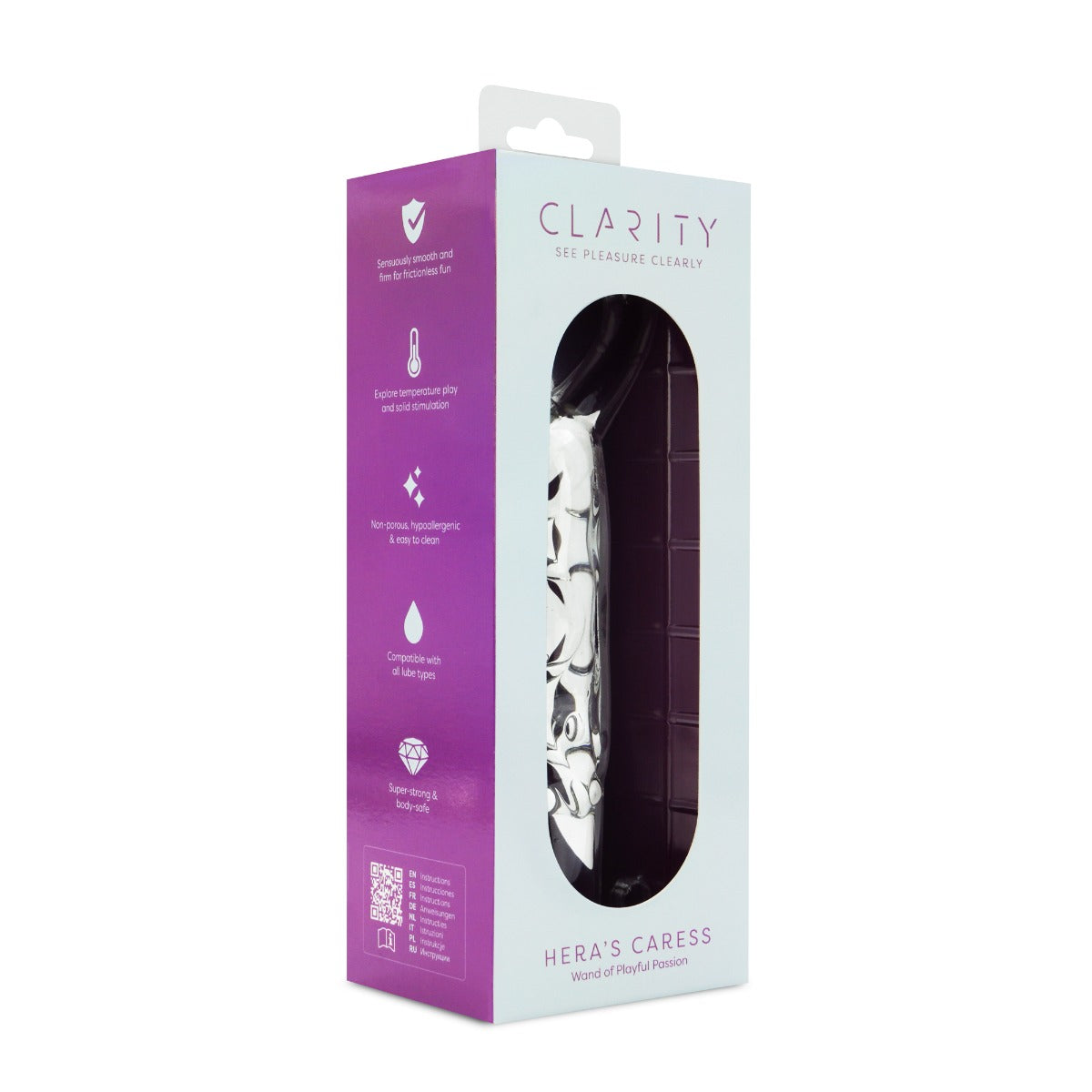 Clarity - Glass Dildo - Hera's Caress - Image 2