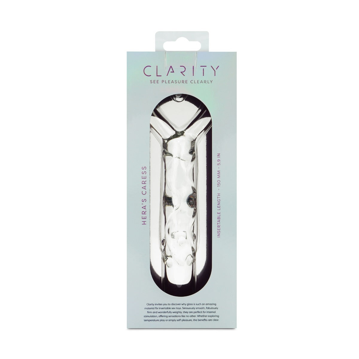 Clarity - Glass Dildo - Hera's Caress - Image 4