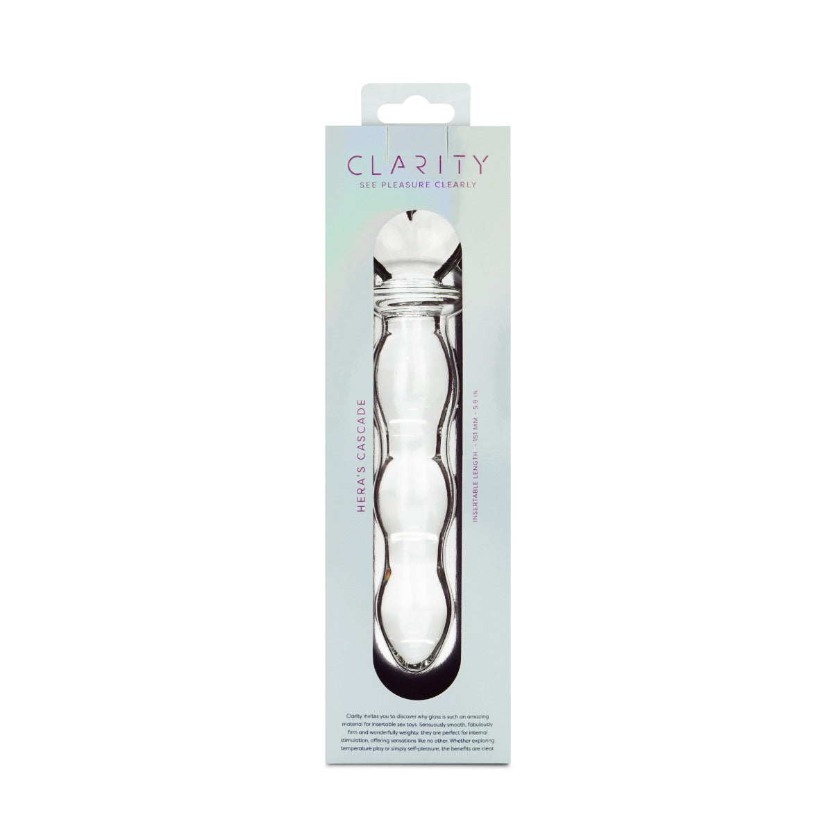 Clarity - Glass Dildo - Hera's Cascade - Image 4