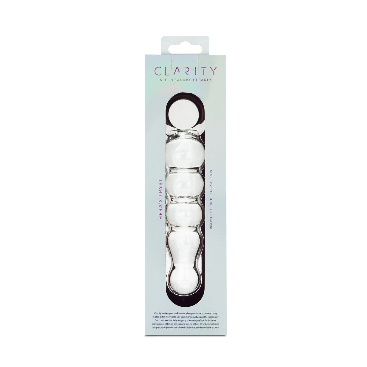 Clarity - Glass Dildo - Hera's Tryst - Image 4