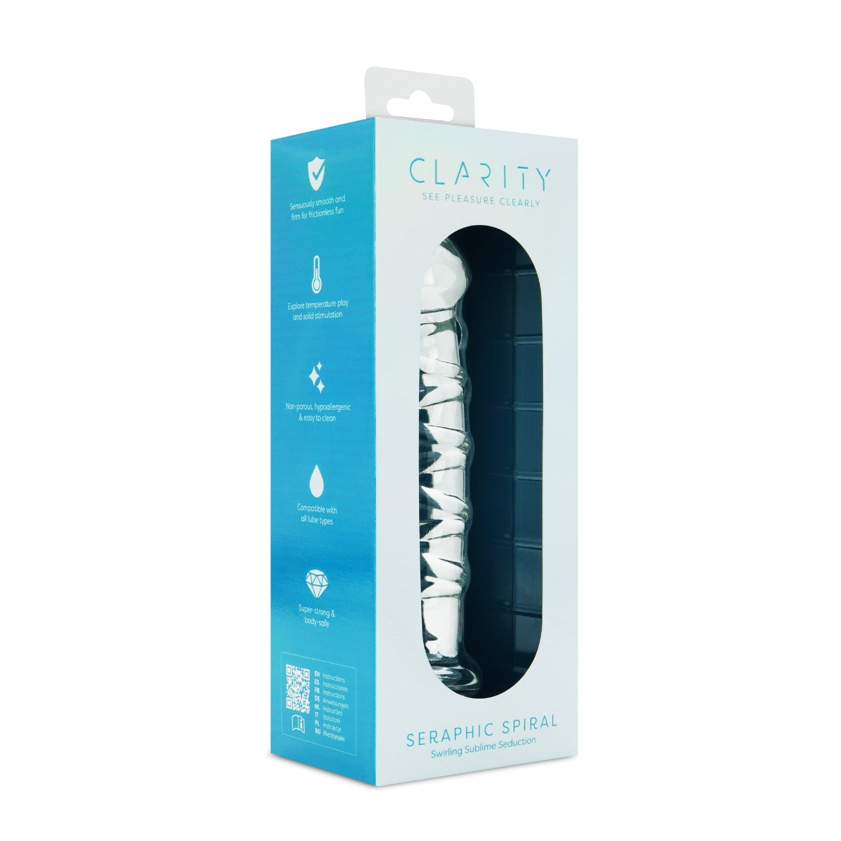 Clarity - Glass Dildo - Seraphic Spiral - Image 2