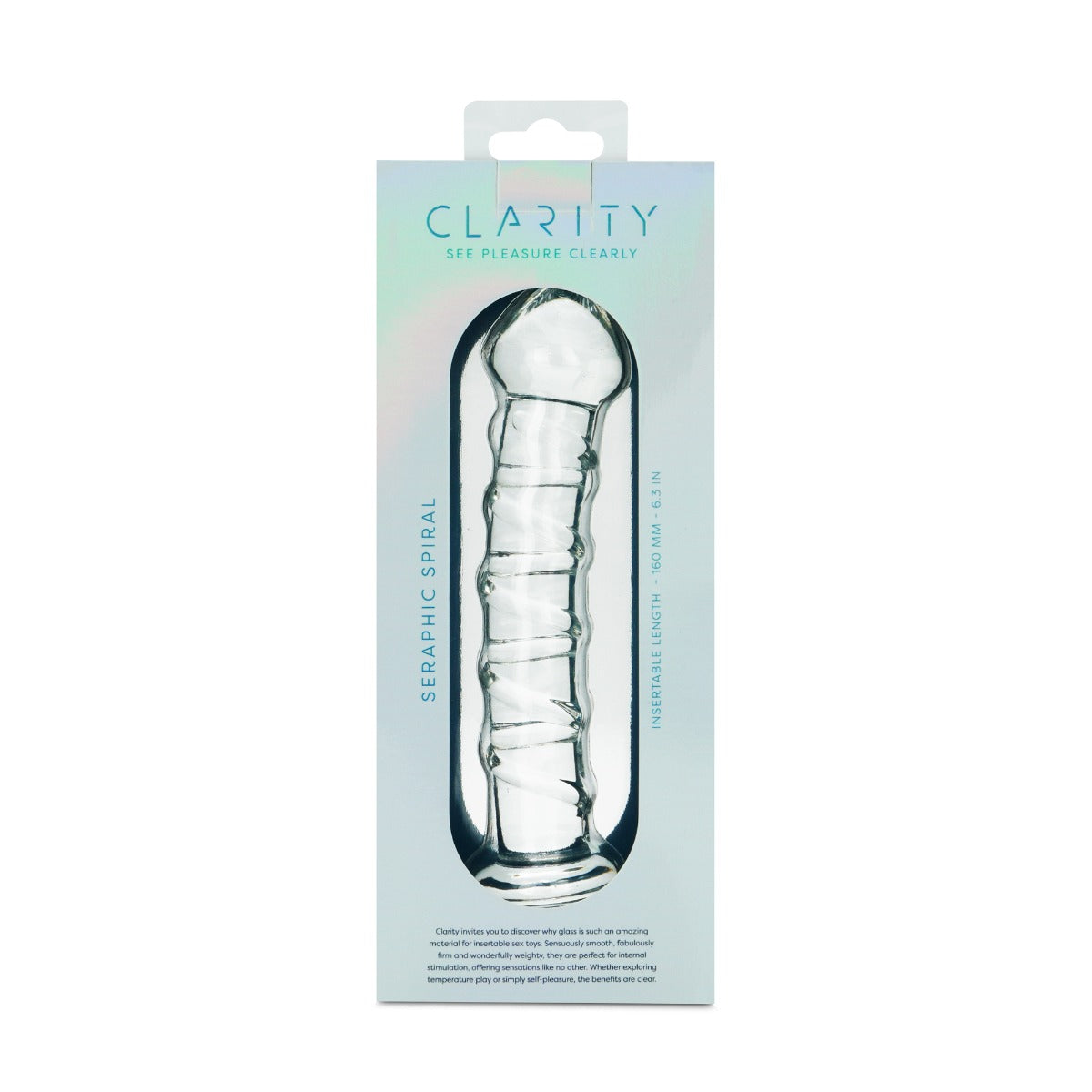Clarity - Glass Dildo - Seraphic Spiral - Image 4
