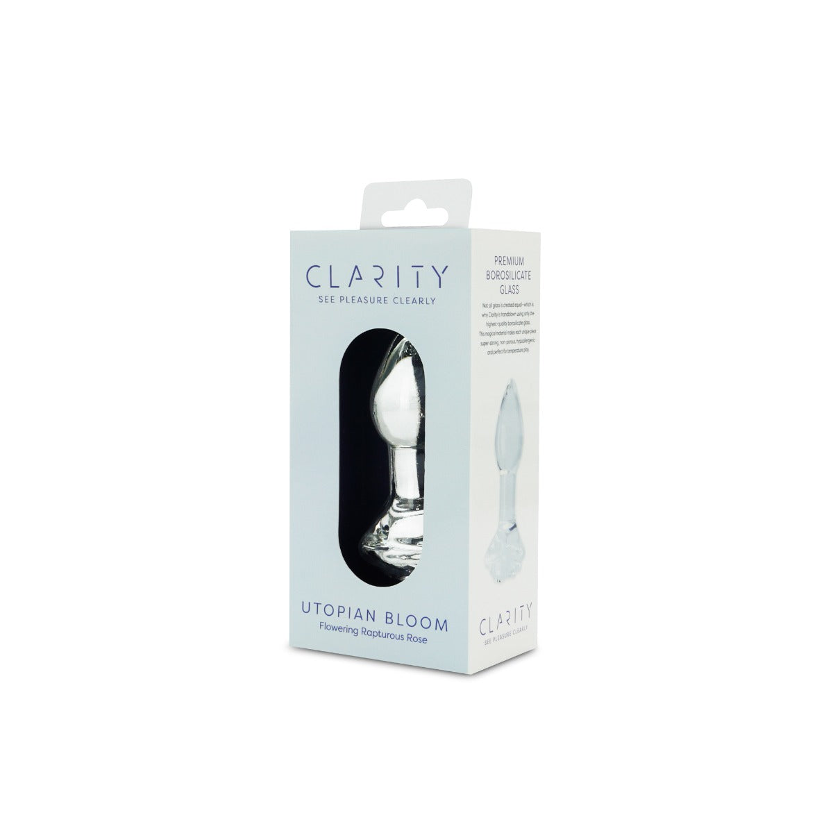 Clarity - Glass Dildo - Utopian Bloom - Image 3