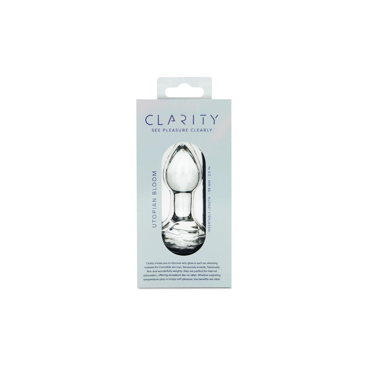 Clarity - Glass Dildo - Utopian Bloom - Image 4