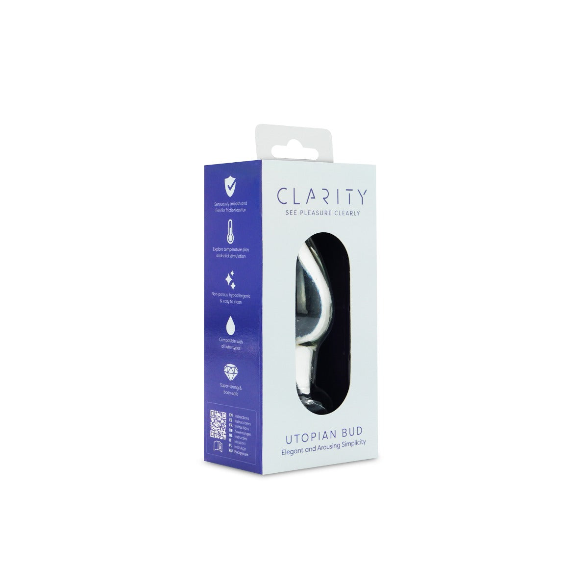 Clarity - Glass Dildo - Utopian Bud - Image 2