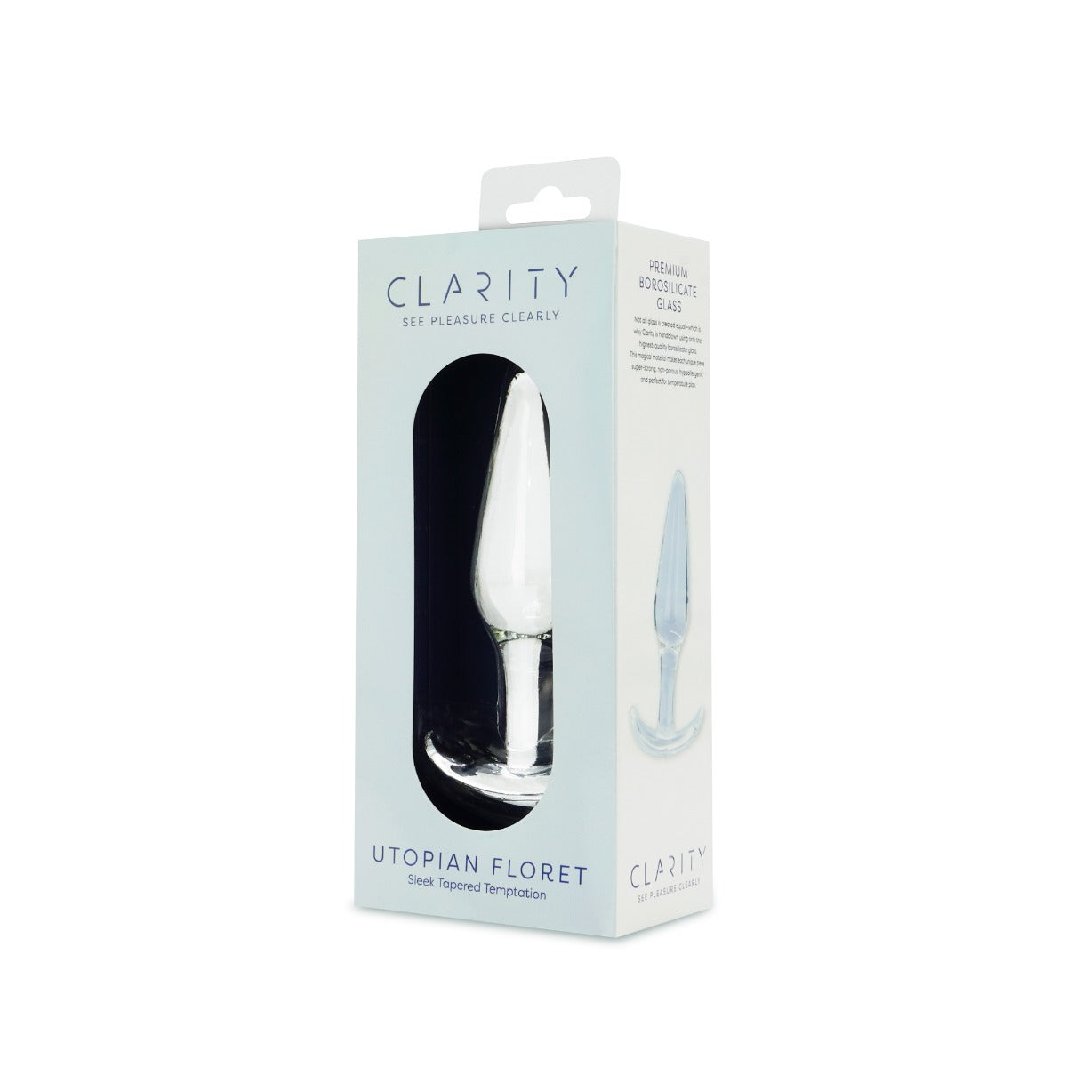 Clarity - Glass Dildo - Utopian Floret - Image 3