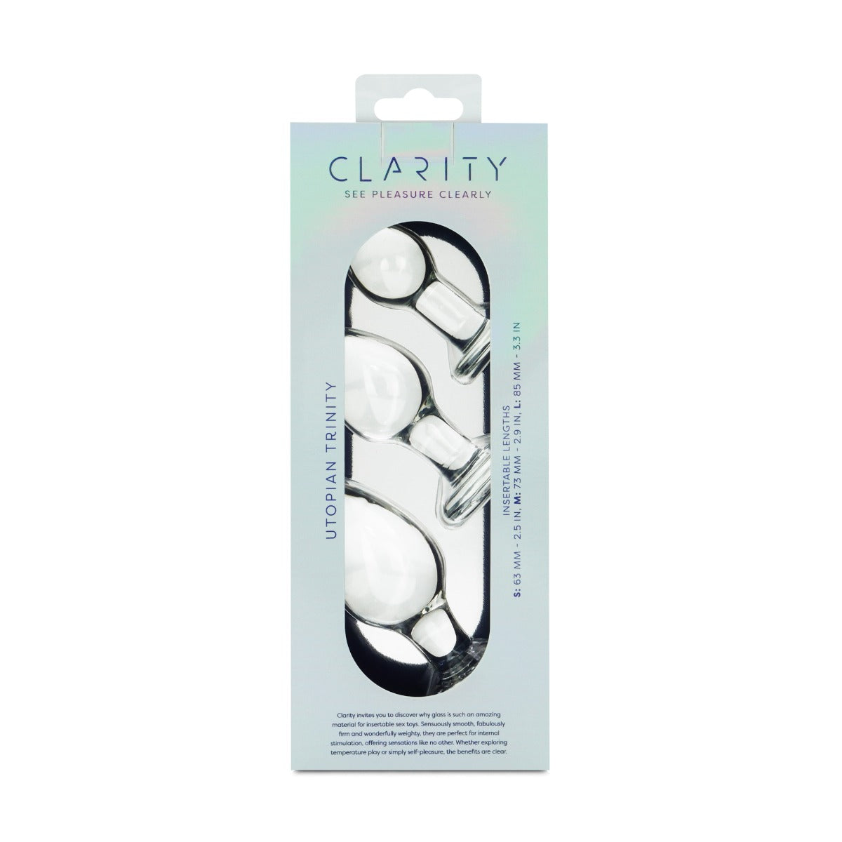 Clarity - Glass Dildo - Utopian Trinity - Image 4
