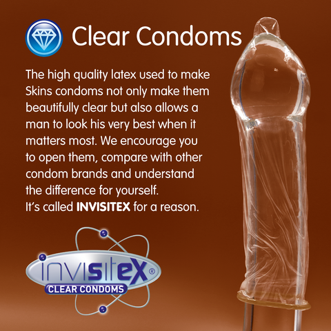 Skins Condoms Chocolate FOIL (BAG 500) - Image 3