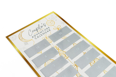 The Couple's Advent-ure Scratch Calendar by CC Games - Image 2