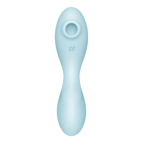 Satisfyer Curvy Trinity 5+ - Blue - Image 3