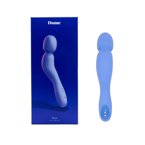 DAME - Com Wand Vibrator - Periwinkle