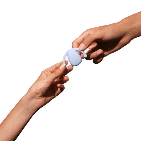 DAME - Eva Couples Vibrator - Ice - Image 4