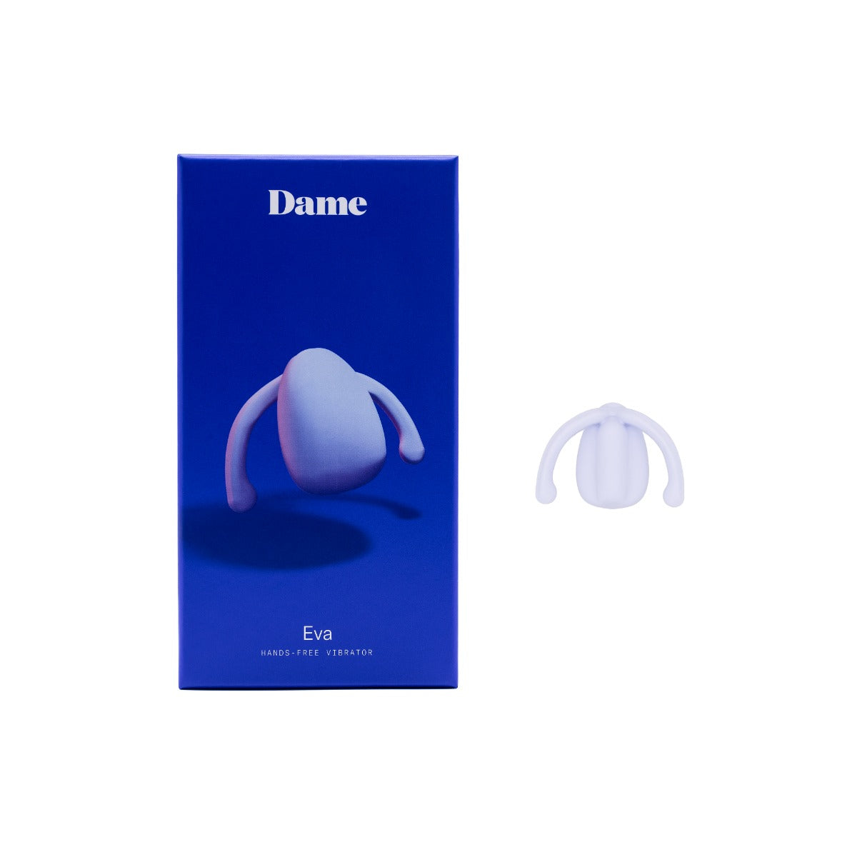 DAME - Eva Couples Vibrator - Ice